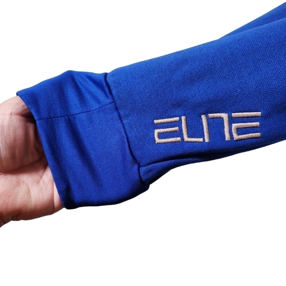 Duke Nike Dri Fit Mens Basketball Drop Circuit Pullover Hoodie Blue, sz Lg - Picture 4 of 10